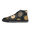 Planets - Men's High Top Canvas Shoes