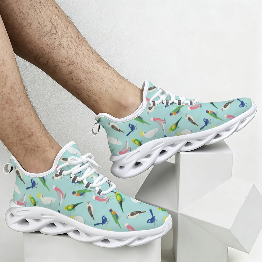 Australian Birds Men's Twisted Sole Sneakers
