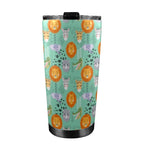 Safari Animals 20oz Mobile Tumbler with Lid (Black Lock) 20oz Travel Mug animal Printed Offshore