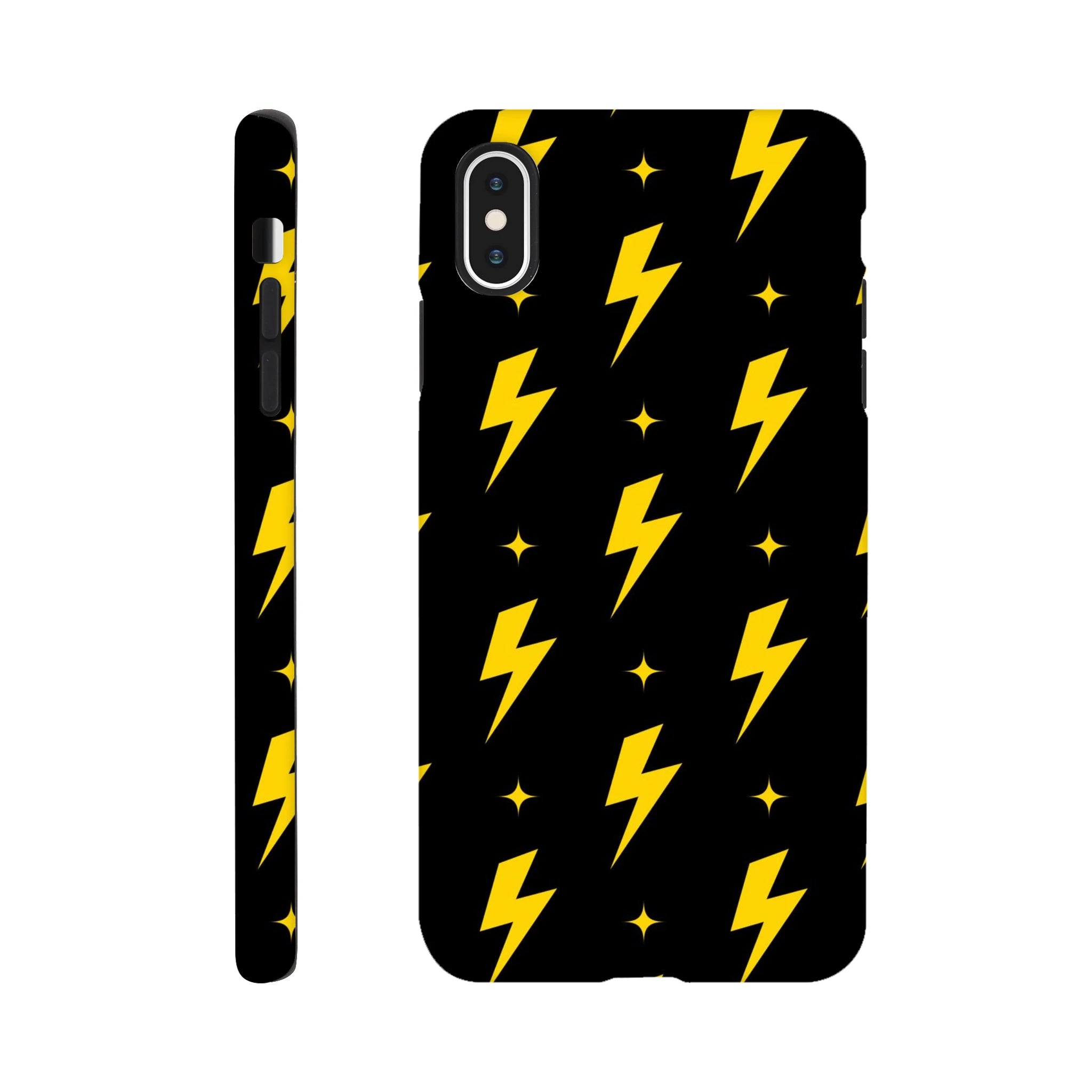 Yellow Lightning - Apple iPhone Tough case iPhone Tough Case comic Globally Fulfilled