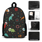 Astronaut Dinosaurs - Three Piece Backpack Set