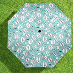 Comic Book Speech Bubbles - Semi-Automatic Foldable Umbrella (Model U12) Semi-Automatic Foldable Umbrella (U12)