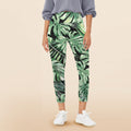 Jungle Leaves - Women's High Waist Pockets Yoga Leggings