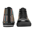 Books - Men's High Top Canvas Shoes
