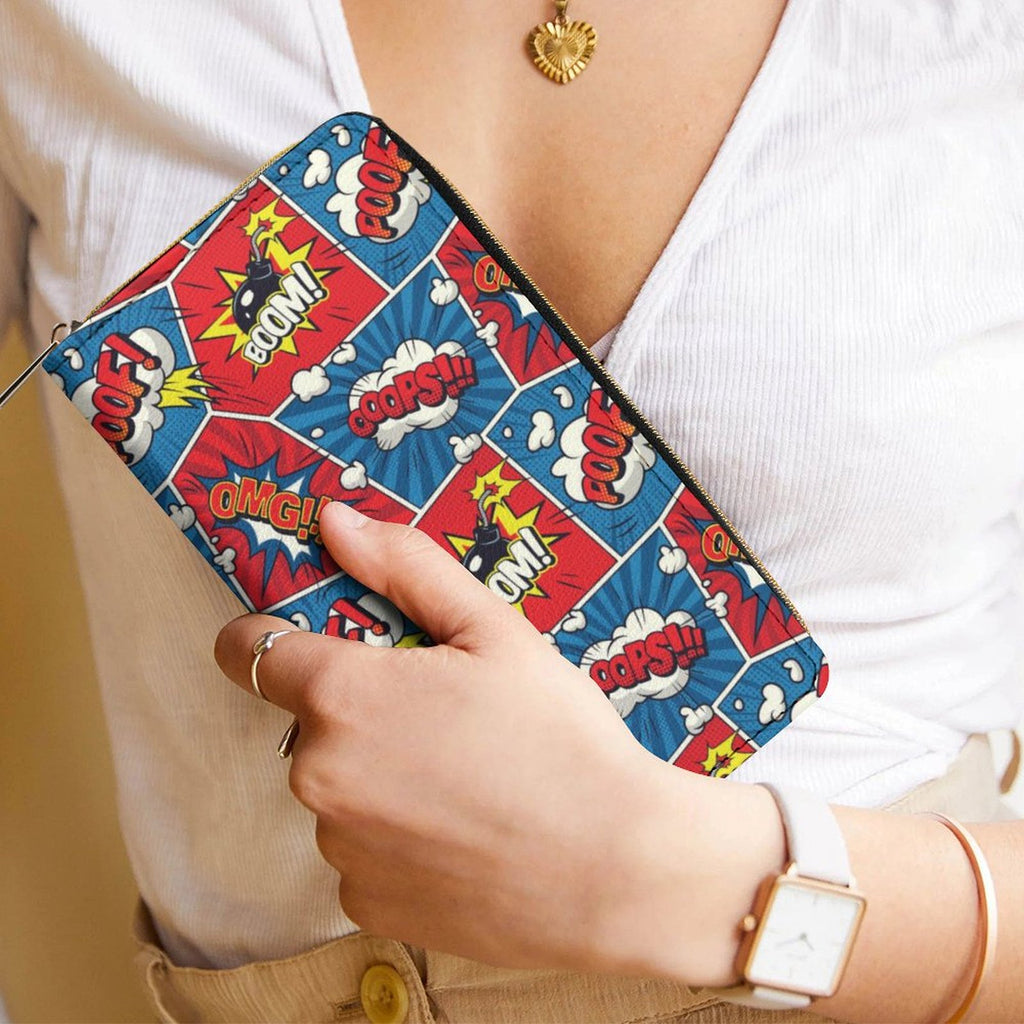 Comic Book Cells -  PU Leather Wallet