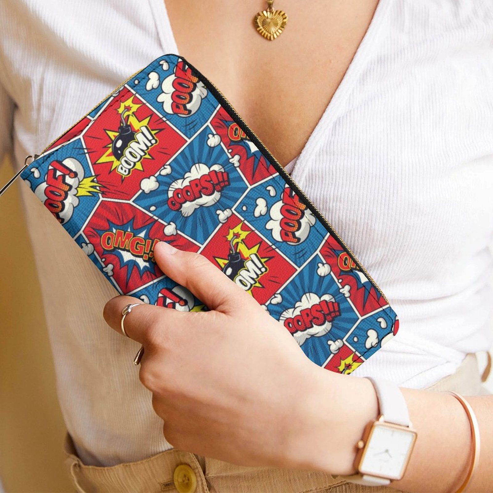 Comic Book Cells -  PU Leather Wallet