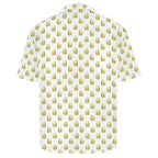Winking Avocados Men's Crinkle Hawaiian Shirt Men's Crinkle Hawaiian Shirt Food Printed Offshore