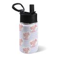 Axolotl Love 12oz Kids Water Bottle with Straw Lid