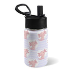 Axolotl Love 12oz Kids Water Bottle with Straw Lid