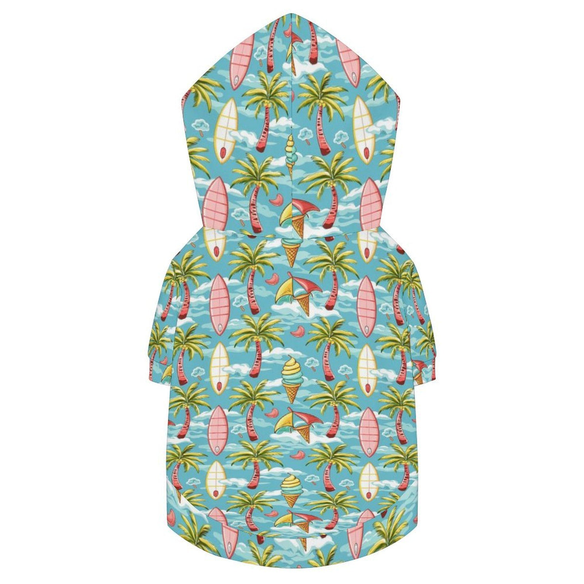 Summer Surf Pet Hoodie (Small Size)