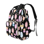Cute Animal Ice Blocks - Multi-Function Backpack, Nappy / Diaper Bag