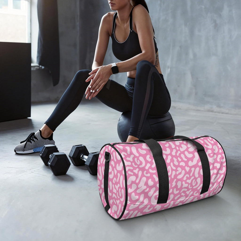 Pink Leopard Duffle Bag Duffle Bag Printed Offshore