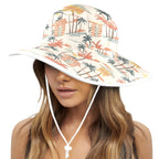 Beach Shack Wide Brim Bucket Hat Wide Brim Bucket Hat Printed Offshore Surf