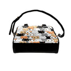 Cute Cartoon Cats - Shoulder Handbag (Model 1634) Shoulder Handbags (1634)