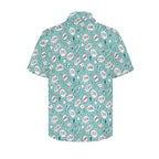 Comic Book Speech Bubbles Men's Short Sleeve Hawaiian Shirt Men's Hawaiian Shirt (New) comic Printed Offshore