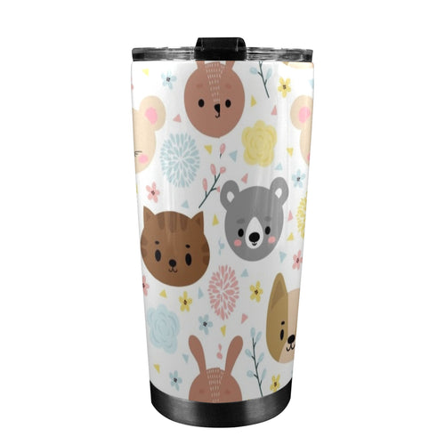 Baby Animals - 20oz Mobile Tumbler with Lid (Black Lock)
