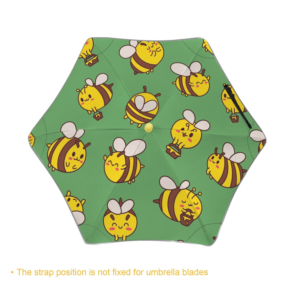 Busy Bees Kids Safe Round Corner Umbrella