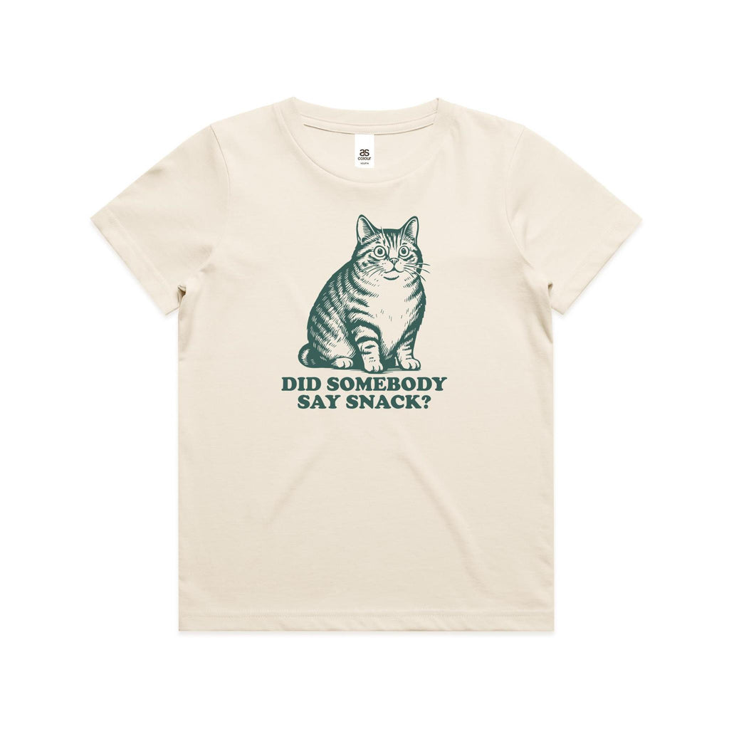 Cat, Did Somebody Say Snack? - Kids Youth T-shirt