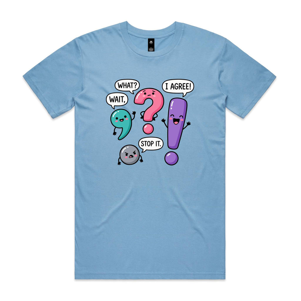 Funny Punctuation Men's AS Colour T-shirt