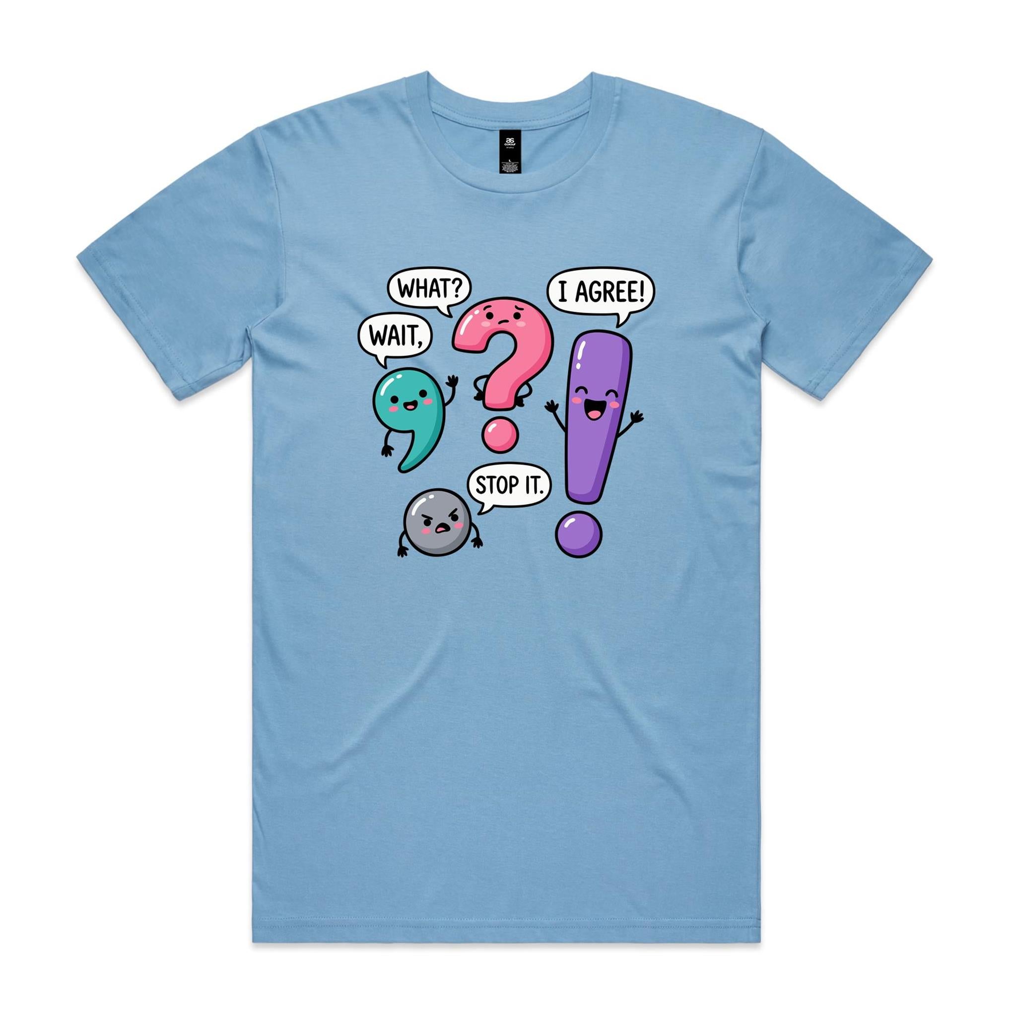 Funny Punctuation Men's AS Colour T-shirt