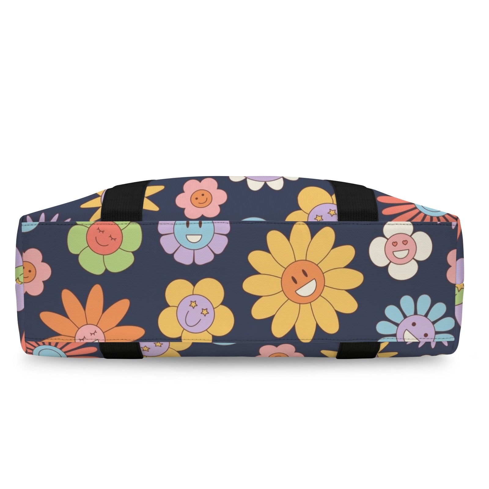 Groovy Flowers Duffle Bag-Simple (Model 1715) Duffle Bag-Simple (1715)