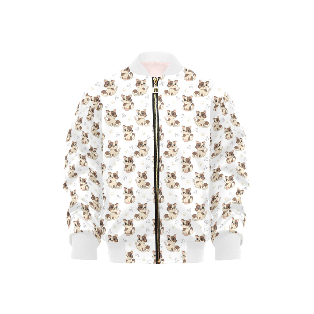 Cheeky Cats Kids Bomber Jacket