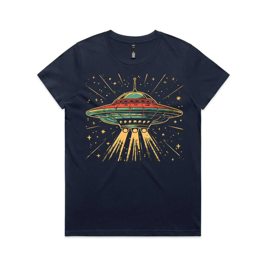Retro UFO Women's AS Colour T-shirt