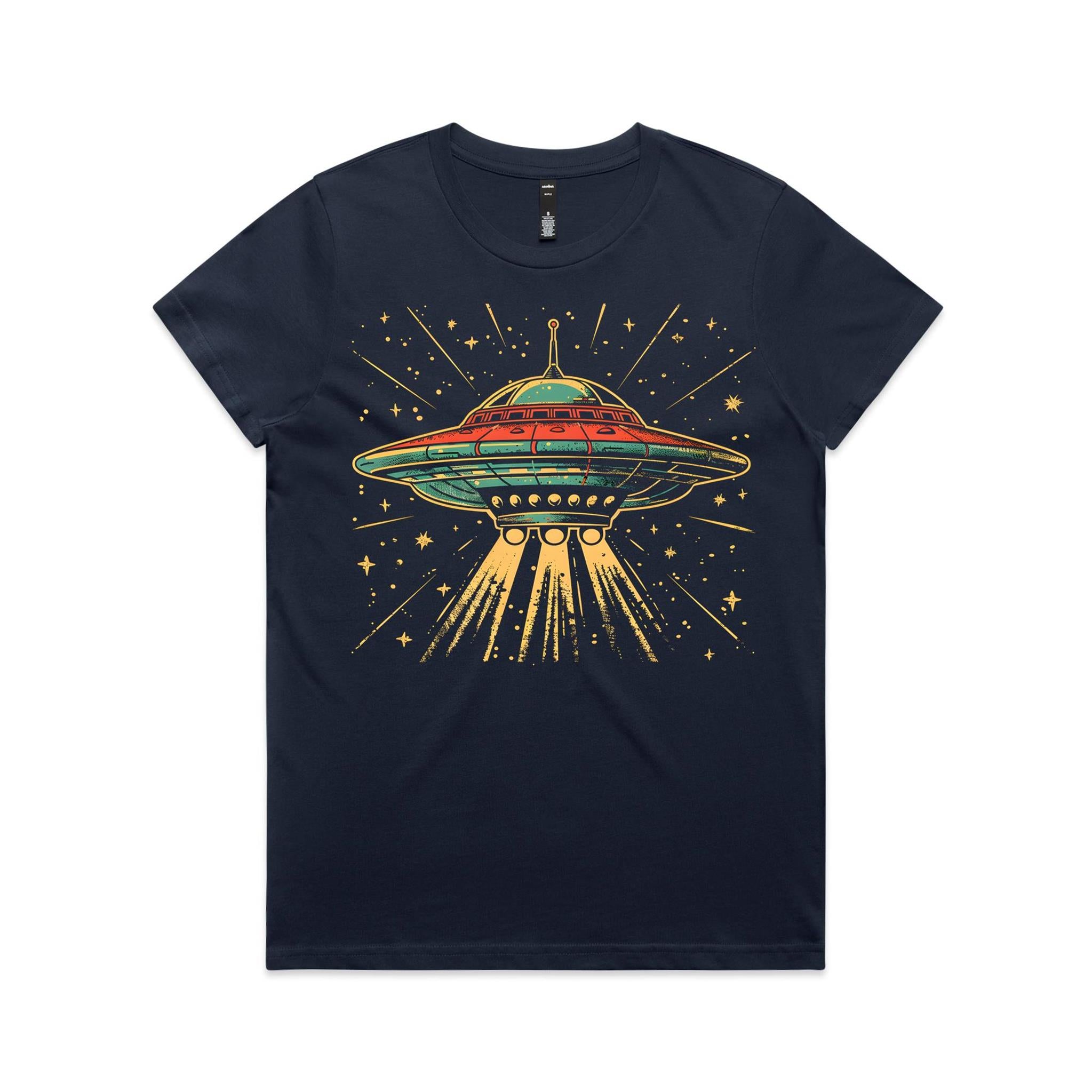 Retro UFO Women's AS Colour T-shirt