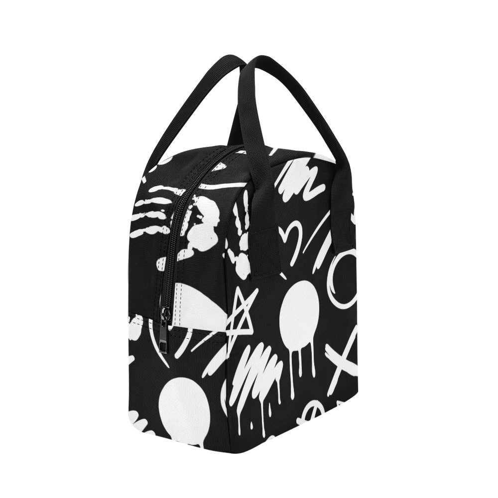 Bold Graffiti - Zipper Lunch Bag Zipper Lunch Bag Printed Offshore