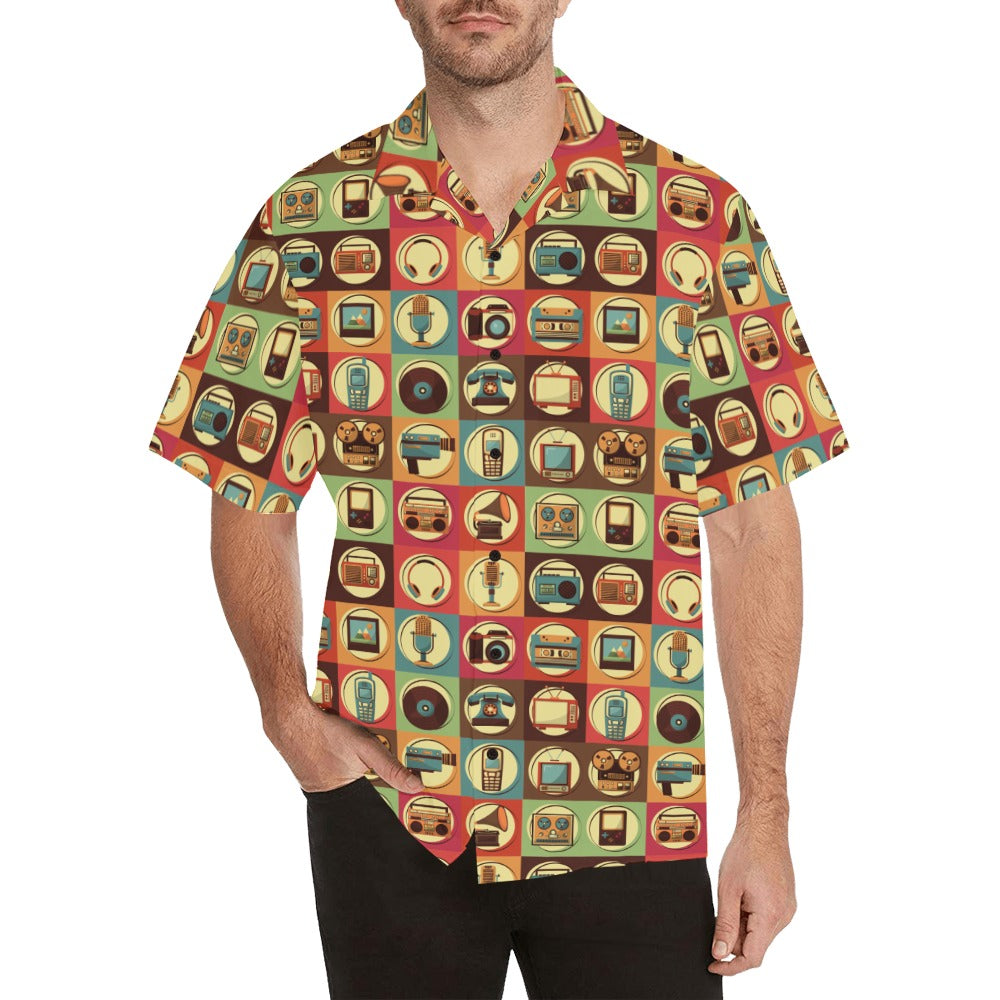 Retro Life - Mens Hawaiian Shirt