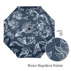 Blue Fish - Semi-Automatic Foldable Umbrella (Model U12) Semi-Automatic Foldable Umbrella (U12)