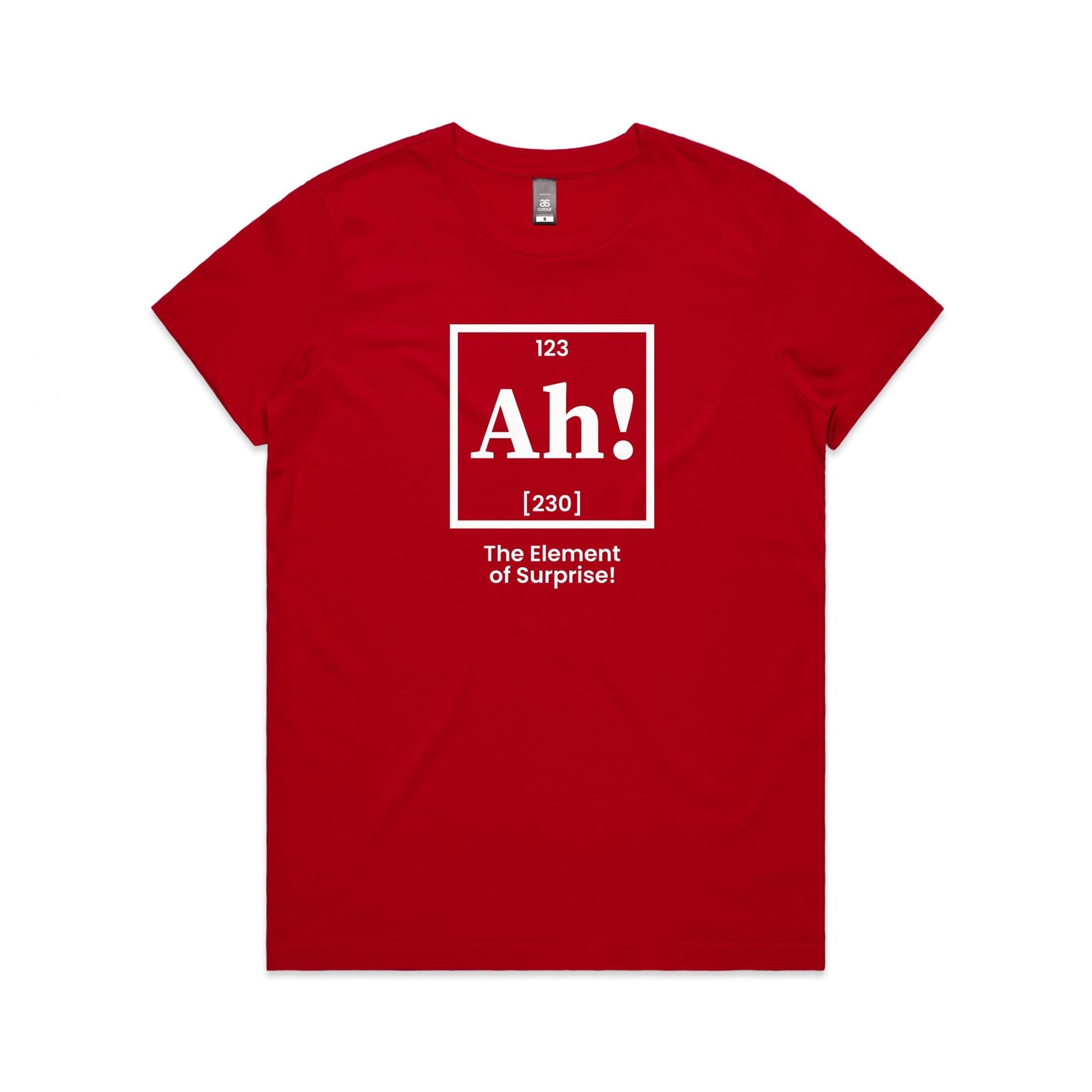 Ah! The Element Of Surprise Women's AS Colour T-shirt