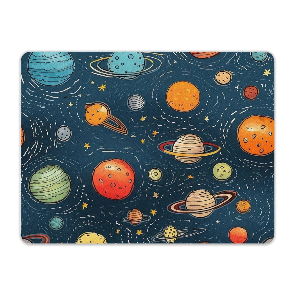 Galaxy Leather Mouse Pad Leather Mouse Pad Printed Offshore Space
