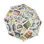 Travel Montage Umbrella One Size Umbrella Printed Offshore