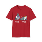 Pigeon vs Pigeoff Unisex T-Shirt Unisex Adult T-shirt Birds Globally Fulfilled