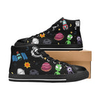 Kids Space - Kids High Top Canvas Shoes
