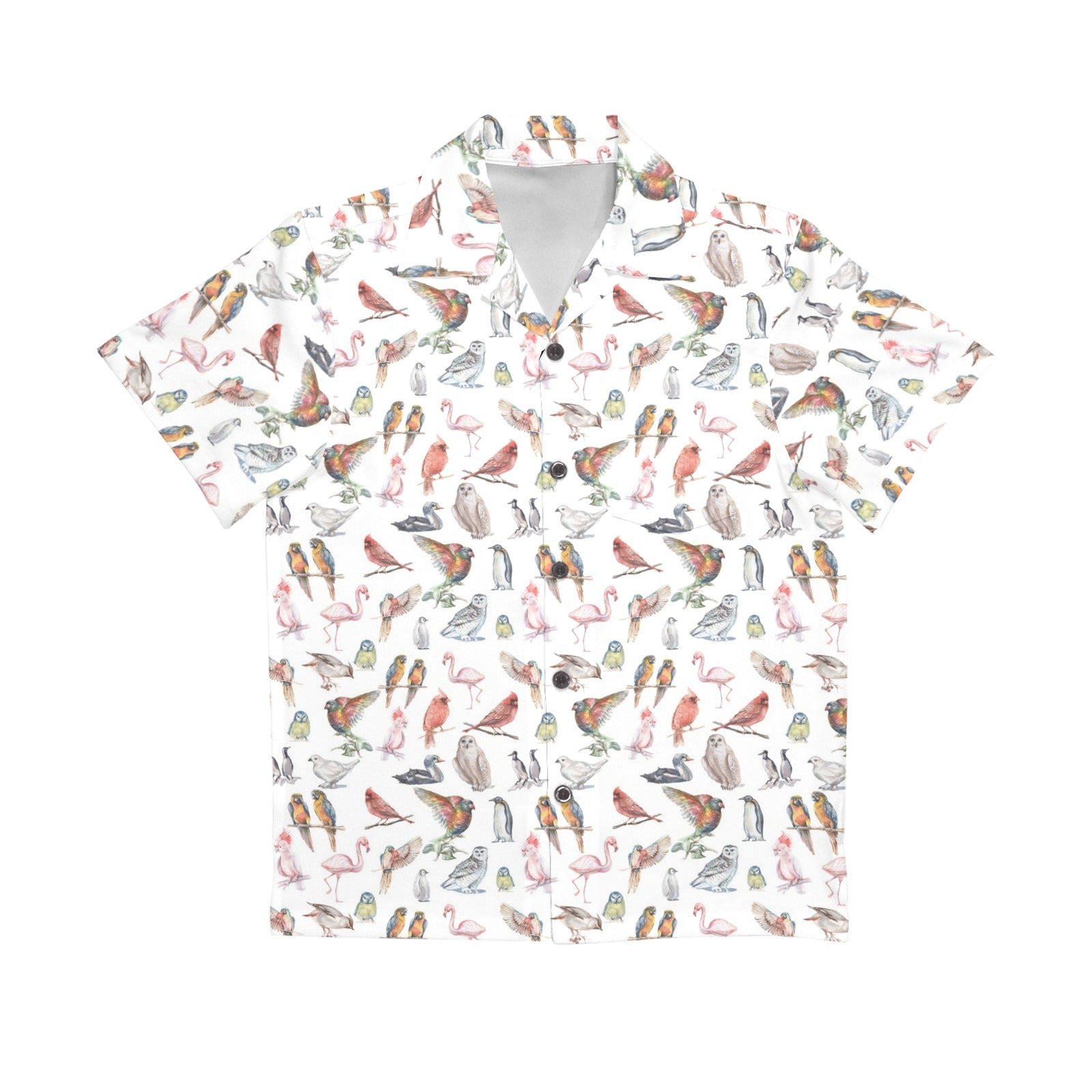 Birds Of A Feather Senior Kids Hawaiian Shirt