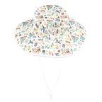Travel And Explore Wide Brim Bucket Hat Wide Brim Bucket Hat Printed Offshore