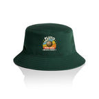 Never Forget Pluto - AS Colour Bucket Hat Forest Green One Size As Colour Bucket Hat Printed In Australia Space