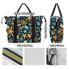 Starfish And Shells Duffle Bag-Simple (Model 1715) Duffle Bag-Simple (1715)