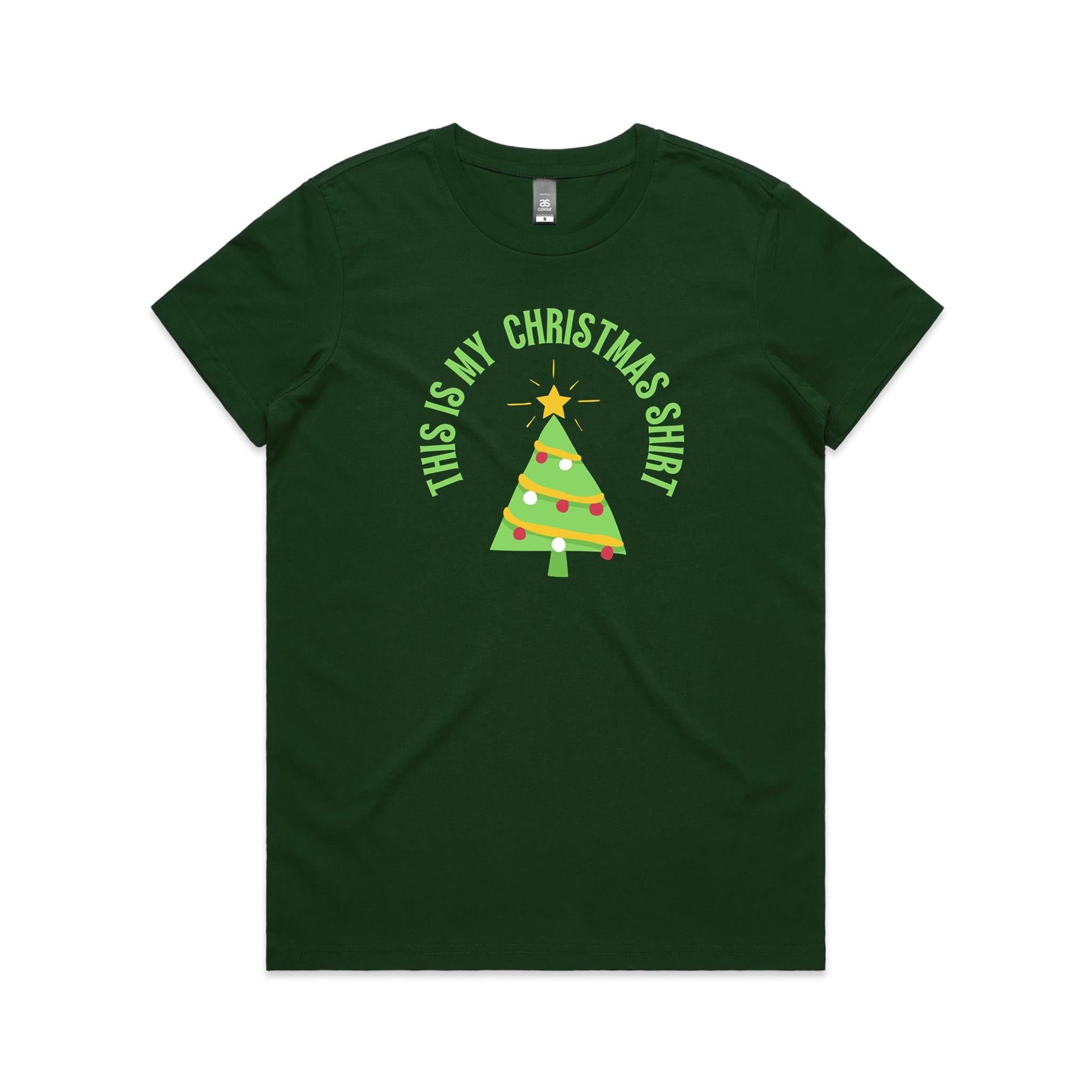 This Is My Christmas Shirt - Womens T-shirt