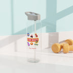 Personalised - Stay Bossy - Clear Tritan Water Bottle