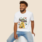 UFO Cat Abduction Unisex T-Shirt Unisex Adult T-shirt animal Globally Fulfilled Sci Fi