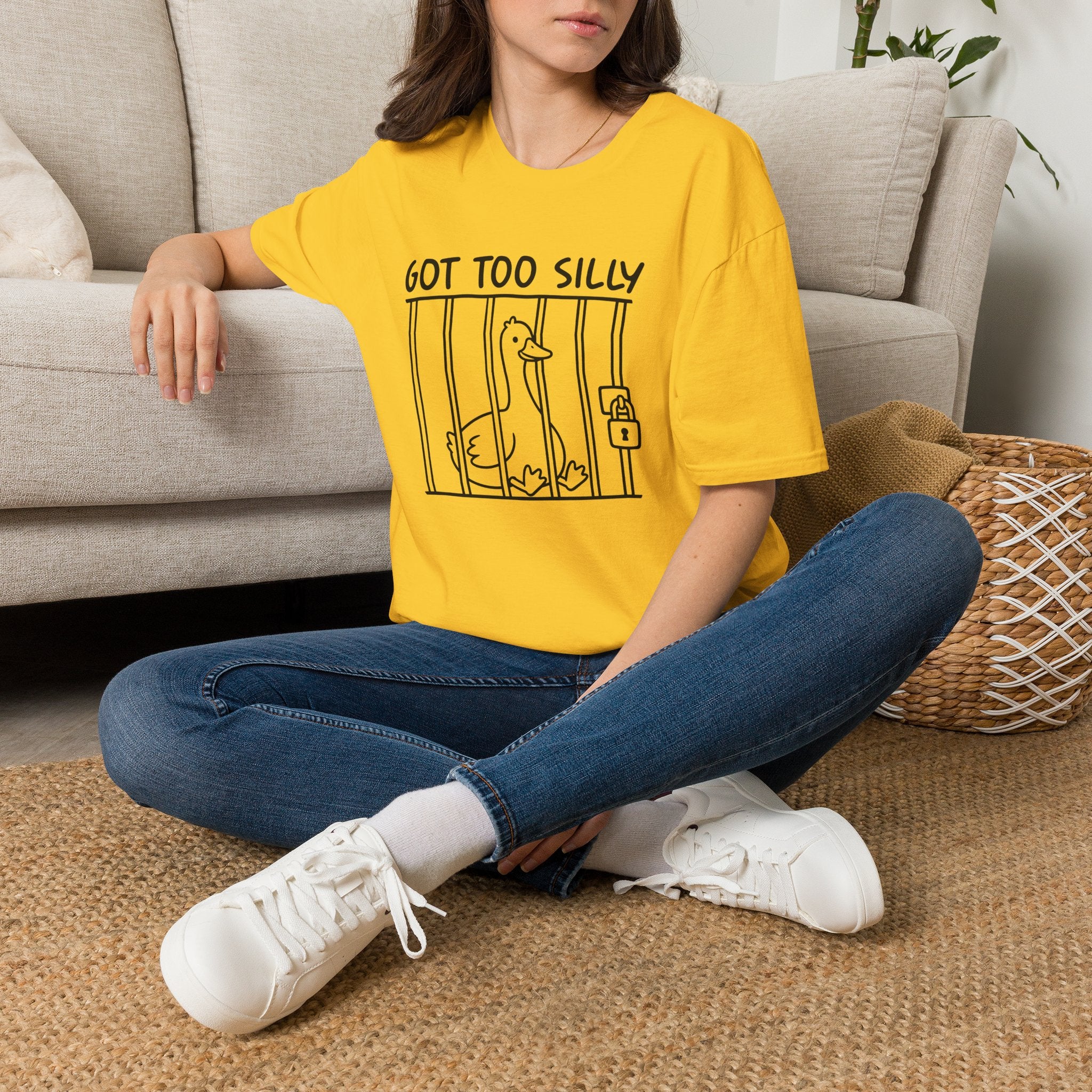 Got Too Silly Goose Unisex T-Shirt Unisex Adult T-shirt animal Globally Fulfilled