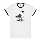 Seagull With Sunglasses And High Tops AS Colour Staple Ringer Tee