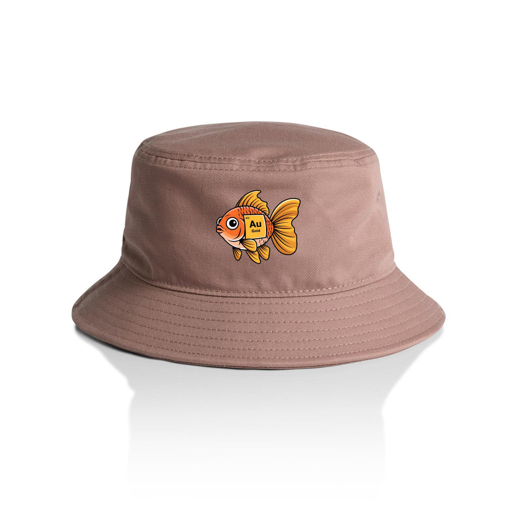Gold Fish Periodic Table AS Colour Bucket Hat