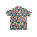 Comic Book Squares Junior Kids Hawaiian Shirt