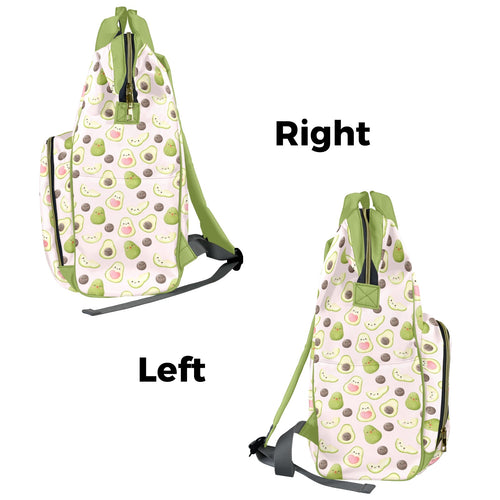 Avocado Love Multi-Function Backpack, Nappy / Diaper Bag Multi-function Backpack, Nappy / Diaper Bag Food Printed Offshore