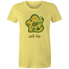 Cell-fie, Selfie Cell - Womens T-shirt Yellow Womens T-shirt Printed In Australia Science
