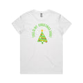 This Is My Christmas Shirt - Womens T-shirt White Womens Christmas T-shirt Christmas Printed In Australia